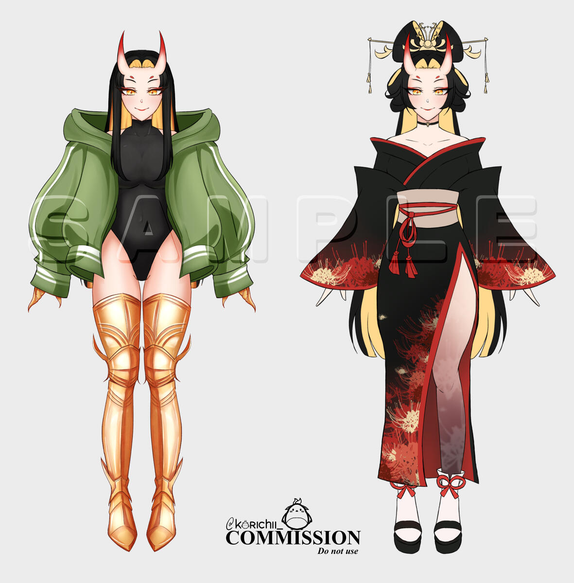 Commission β HimeSama's character design