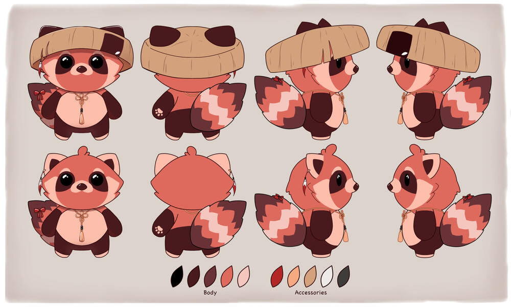 Commission ● Ryonins Mascot for Ryoma Barrenwort from NIJISANJI EN