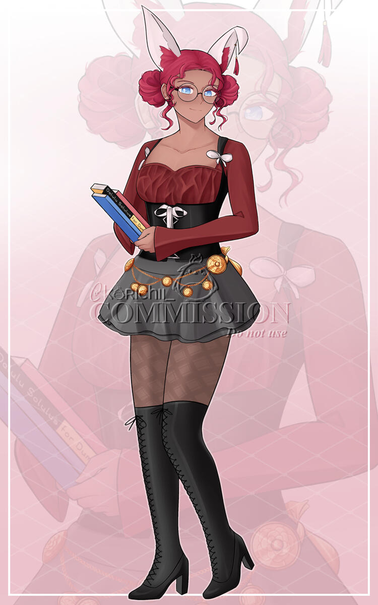 Commission β Ahsoka-chan's Vezkitsona character design