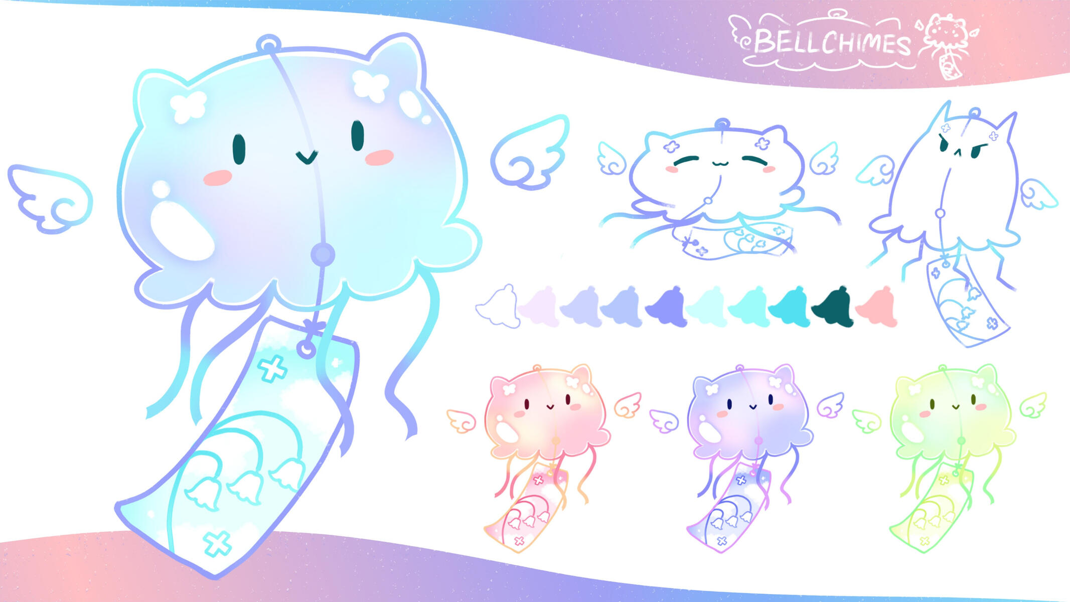Commission β Bellchimes Mascot for Bluebell
